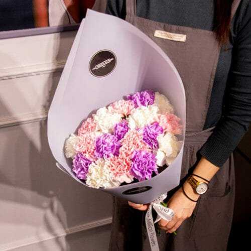 Букет из 15 "Диантус Лайт" Grey